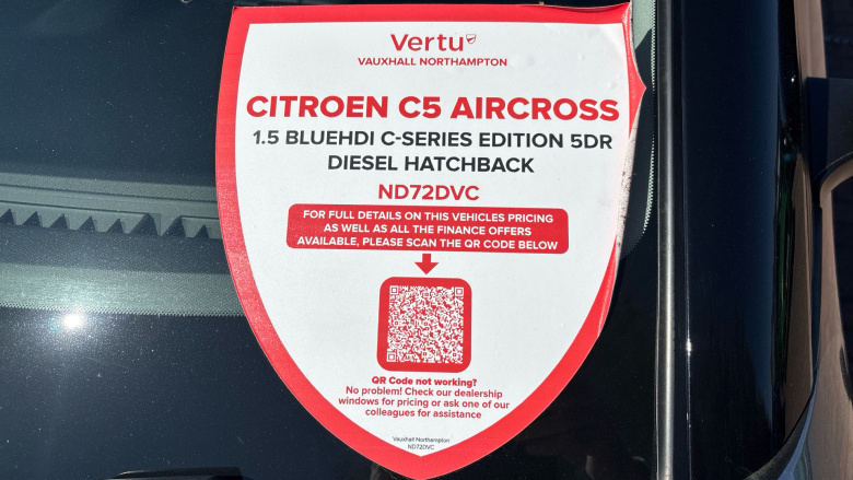 Citroen C5 Aircross 1.5 BlueHDi C-Series Edition 5dr Diesel Hatchback